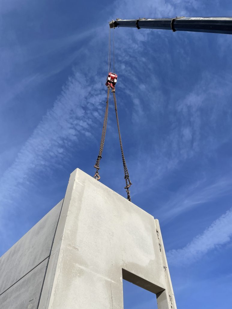 panel prefabricado de hormigón armado