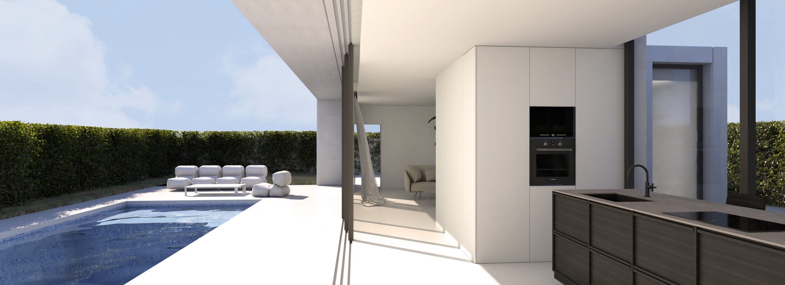 Render cocina y exterior